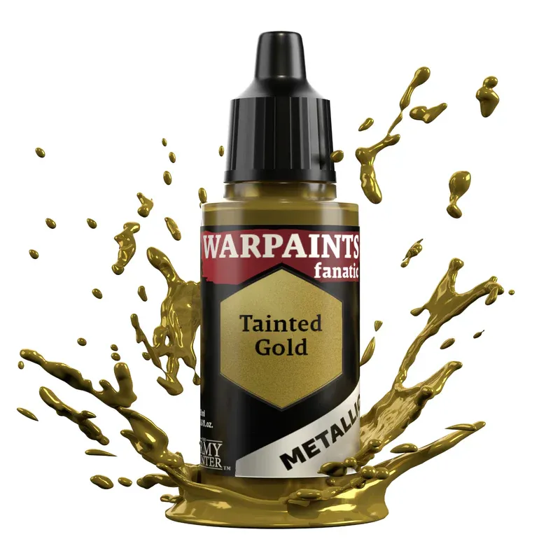 Warpaints Fanatic Metallic: Tainted Gold - (1) - The Army Painter