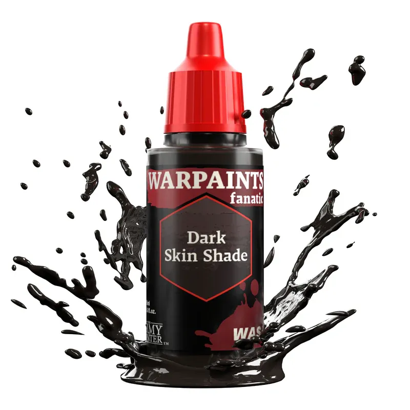 Warpaints Fanatic Wash: Dark Skin Shade - (1) - The Army Painter