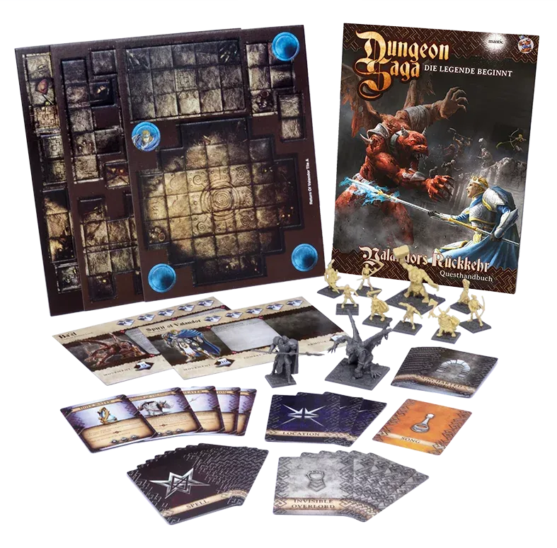 Dungeon Saga - Valandors Rückkehr • Erweiterung (Deutsch) (2015 Version) - Mantic Games