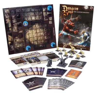 Dungeon Saga - Valandors Rückkehr • Erweiterung (Deutsch) (2015 Version) - Mantic Games