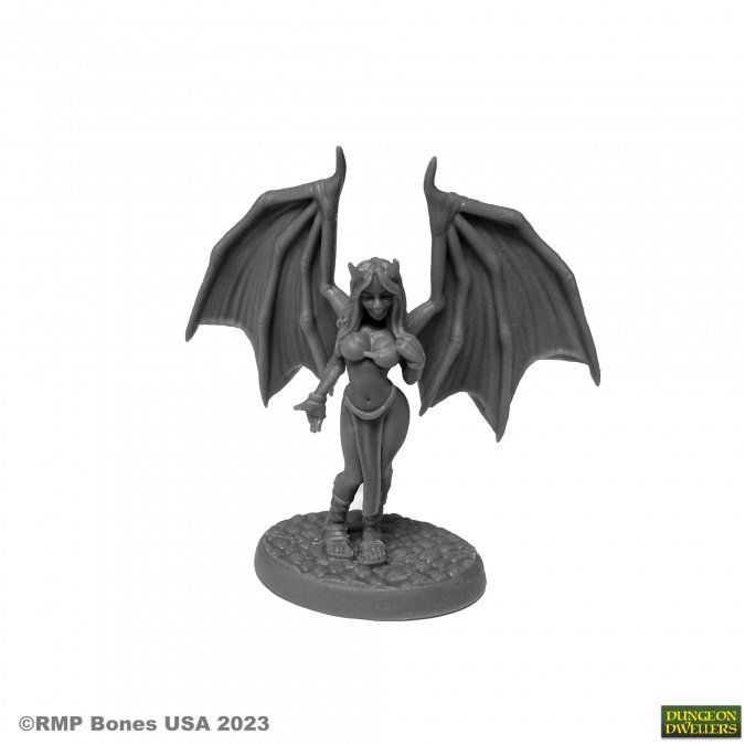 Tirika, Succubus Demon - Bones USA - Reaper Miniatures Tirika, Succubus Demon - Bones USA - Reaper Miniatures