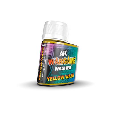 YELLOW WASH – (Enamel) WARGAME SERIES - AK Interactive