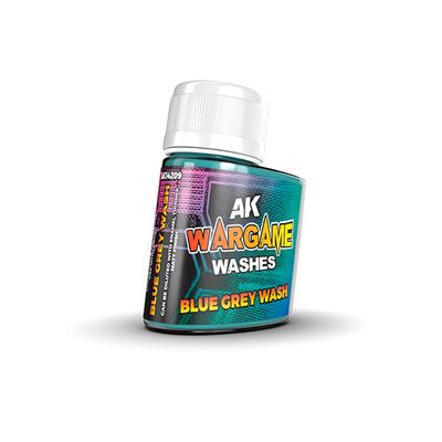 BLUE GREY WASH – (Enamel) WARGAME SERIES - AK Interactive