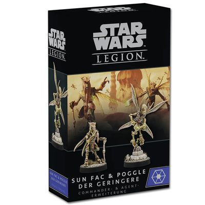 Star Wars: Legion - Sun Fac & Poggle der Geringere Commander- & Agenten Erweiterung