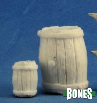 Large Barrel Small Barrel - Bones - Reaper Miniatures