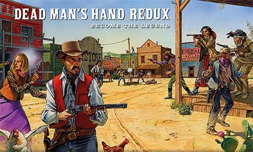 Dead Man’s Hand Redux 2-Player Starter Set & Gratis Kickstarter Modell “Lee Van”