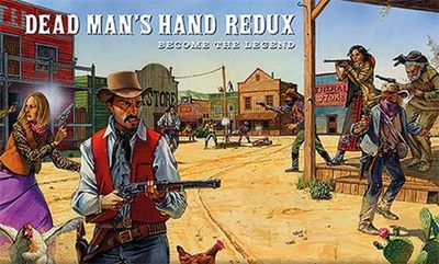 Dead Man’s Hand Redux 2-Player Starter Set & Gratis Kickstarter Modell “Lee Van”