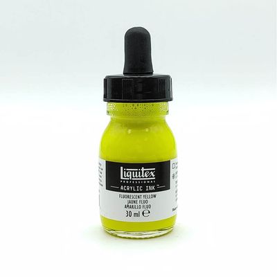 Liquitex Professional Acrylic Ink 30ml Flasche Amarillo Fluo Fluorescent Yellow