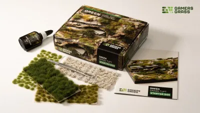 Green Grass Tuft Starter Box - Gamers Grass