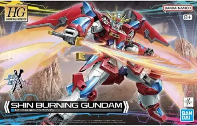 Shin Burning Gundam 1/144 - Bandai - Gunpla