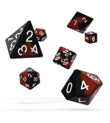 Oakie Doakie Dice: Polyhedral RPG Set Metal Dice - Matrix (7ct)