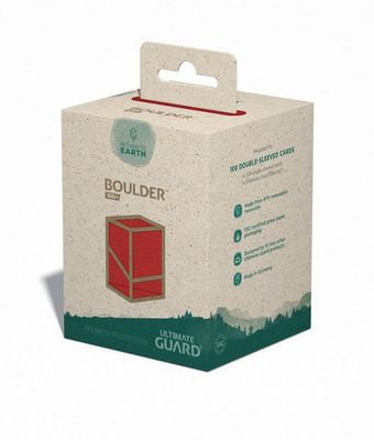 Ultimate Guard: Return to Earth - Boulder 100+ Red Deck Box