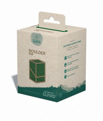 Ultimate Guard: Return to Earth - Boulder 100+ Green Deck Box