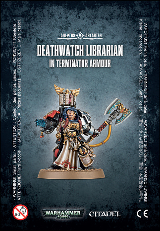 DEATHWATCH LIBRARIAN /TERMINATOR ARMOUR - Warhammer 40.000 - Games Workshop