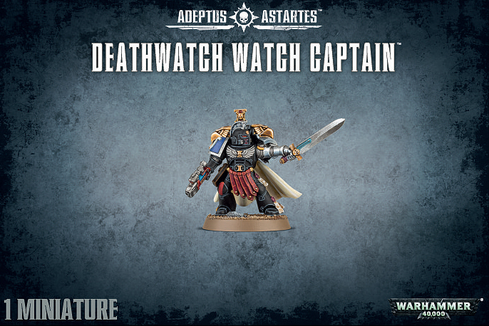 DEATHWATCH WATCH CAPTAIN - Warhammer 40.000 - Games Workshop