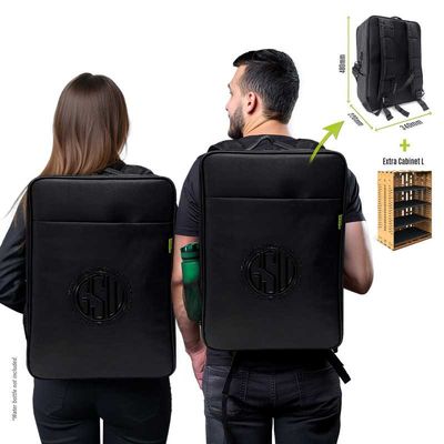 Miniatur Rucksack Army Transport Backpack - Tragetasche für Miniaturen - L - Greenstuff World