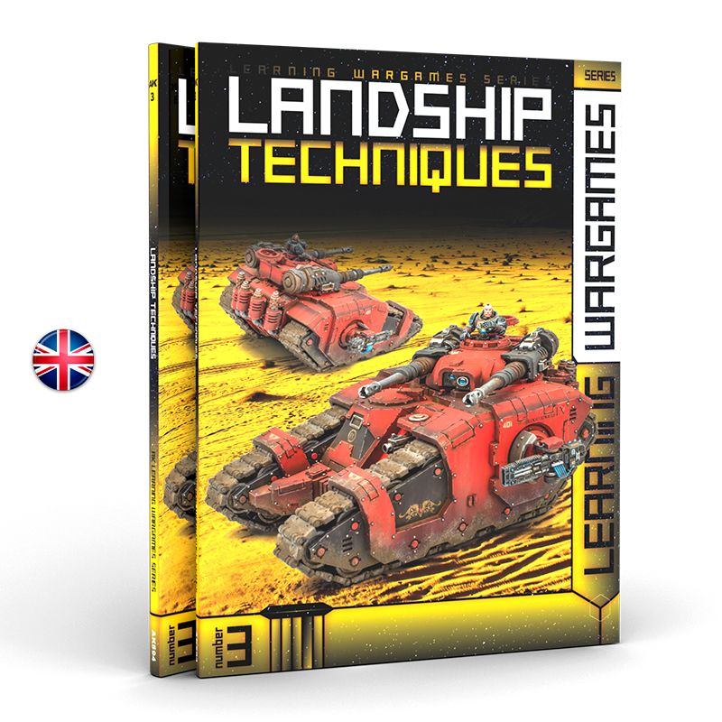AK LEARNING WARGAMES SERIES 3: LANDSHIP TECHNIQUES (ENGLISH)  - AK Interactive