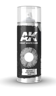 Great White Base 150ml - Spray - AK Interactive