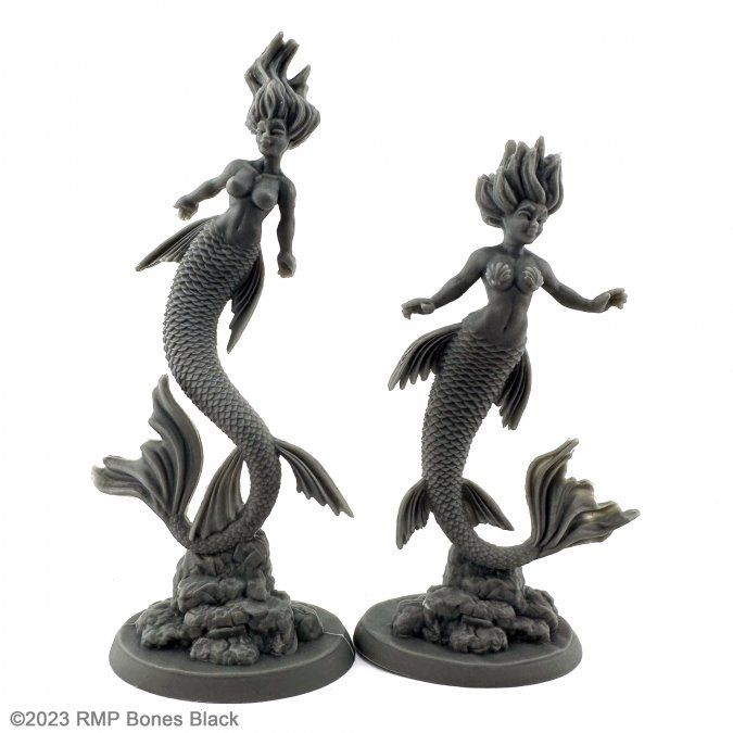Mermaid and Siren - Bones - Reaper Miniatures