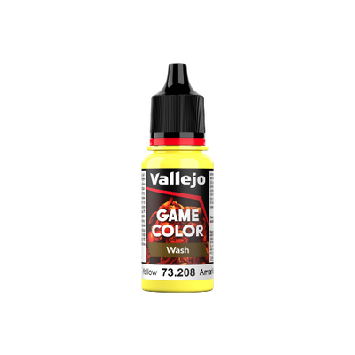 Vallejo Game Color Wash 081 Yellow - Vallejo
