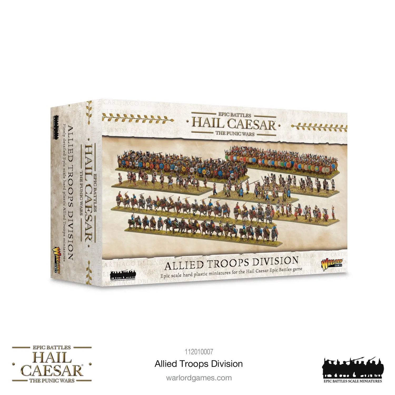 Hail Caesar Epic Battles: Allied Troops division - Warlord Games