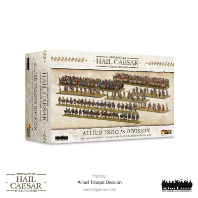 Hail Caesar Epic Battles: Allied Troops division - Warlord Games