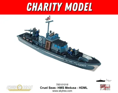 Cruel Seas: HMS Medusa - Harbour Defence Motor Launch- Cruel Seas - Warlord Games