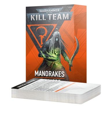 Kill Team: Mandrakes – Datacards (Englisch) - Kill Team - Games Workshop