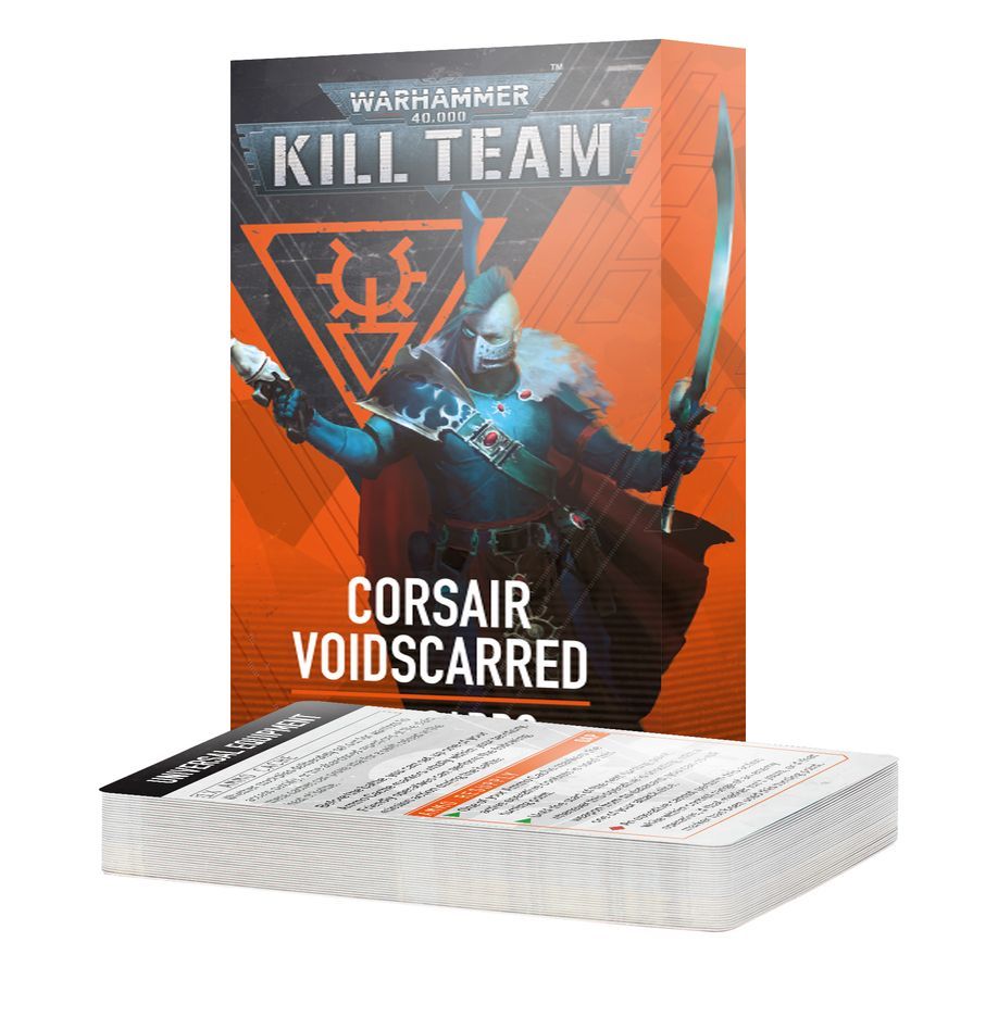 Kill Team: Corsair Voidscarred – Datacards (Englisch) - Kill Team - Games Workshop