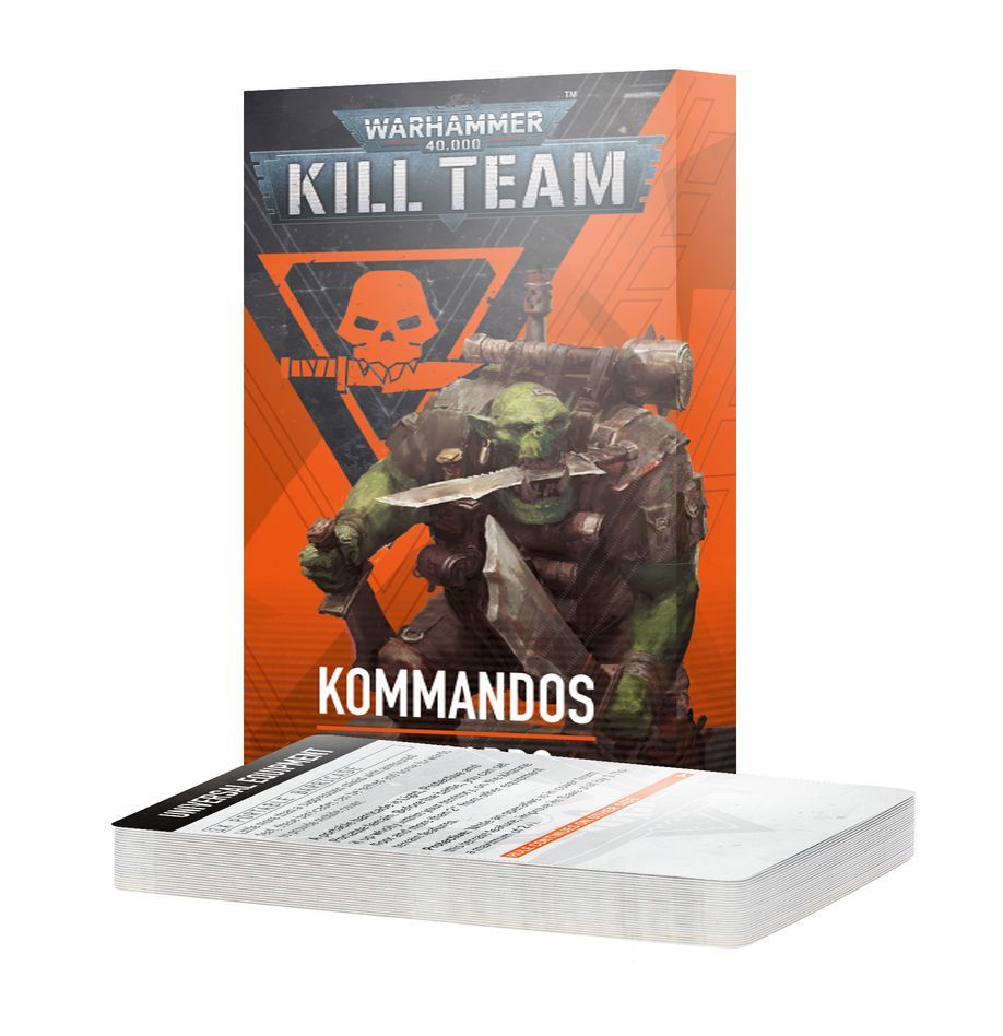 Kill Team: Kommandos – Datacards (Englisch) - Kill Team - Games Workshop