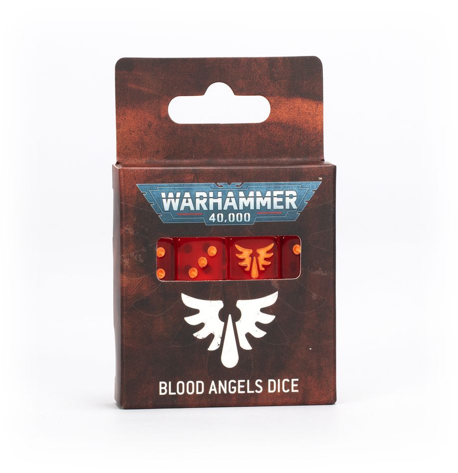 Würfelset der Blood Angels Dice - Warhammer 40.000 - Games Workshop