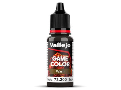 Game Color Wash Sepia Shade 17ml - Vallejo - Farben