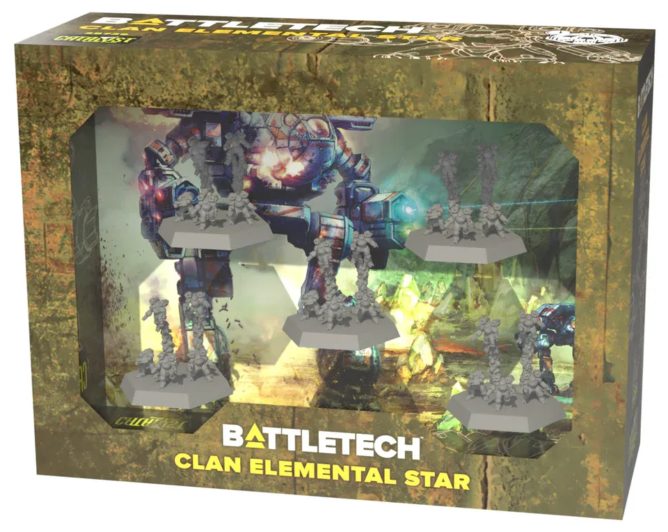 BattleTech: ForcePacks: Clan Elementals - EN