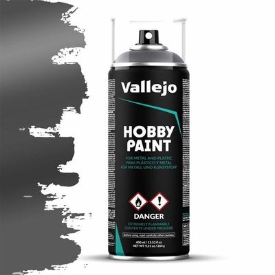 Vallejo Hobby Paint Spray Gunmetal  (400ml)
