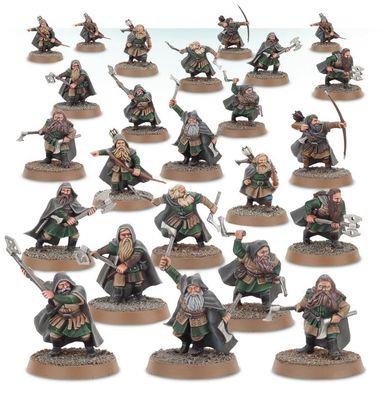 MO: Dwarf Rangers Waldläufer der Zwerge - Lord of the Rings Hobbit- Games Workshop
