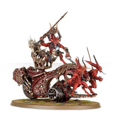 MO: Rendmaster, Herald of Khorne on Blood Throne - Warhammer Age of Sigmar - Games Workshop