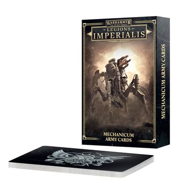 Legions Imperialis: Mechanicum Army Cards (Englisch) - Games Workshop
