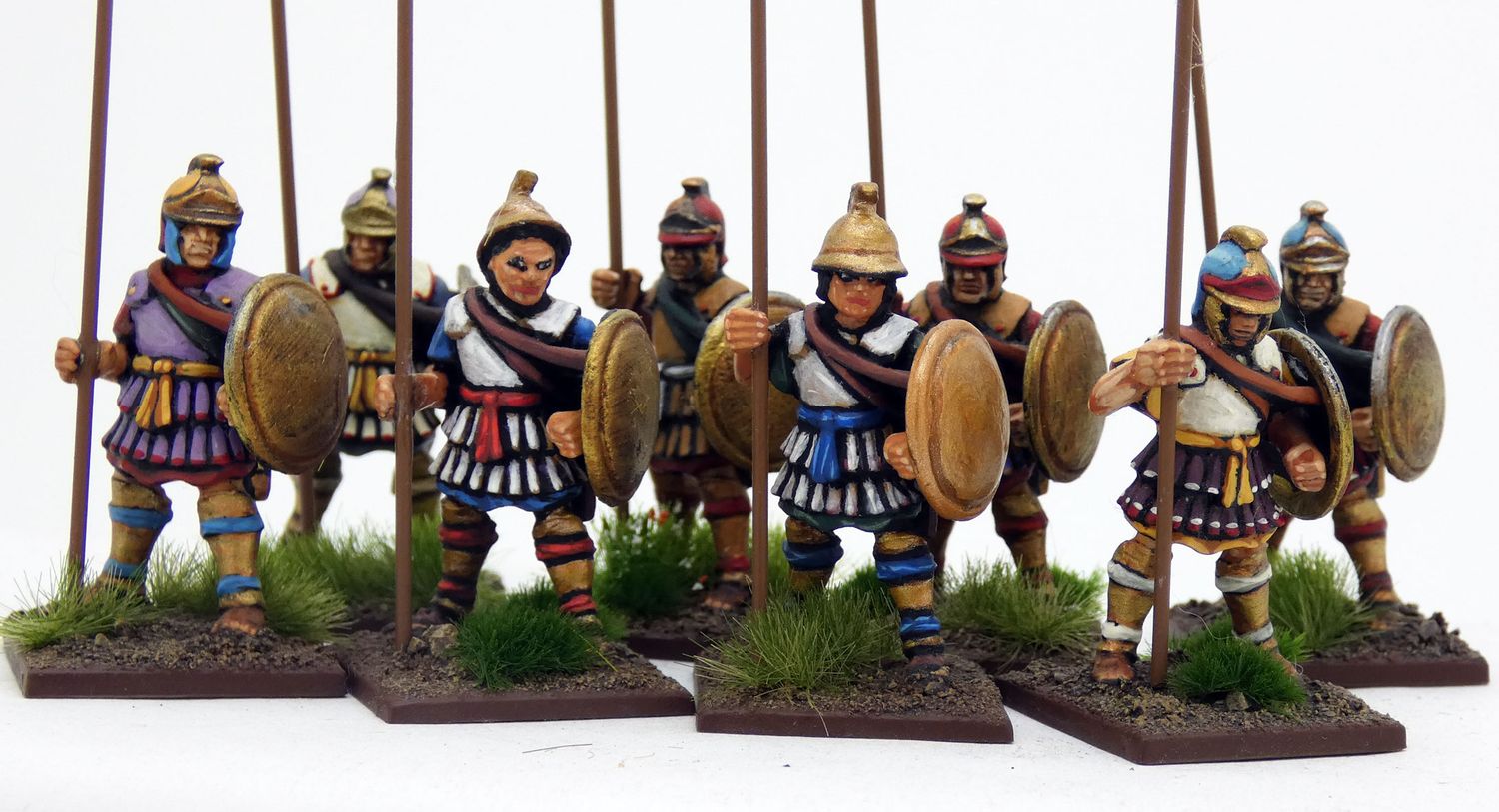 Greek Successor Warrior Phalanx (8) - SAGA