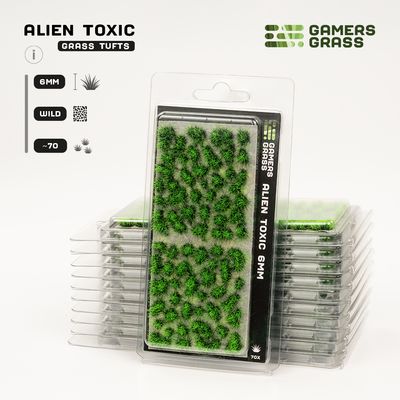 Toxic Waste Set Tufts - Gamers Grass