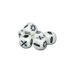 Deadzone Command Dice Weiss - Mantic Games