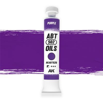 Purple - Ölfarbe - Oil - Abteilung 502