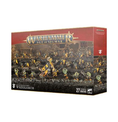 Streitmacht der Eisenkiefa: Protzmob Battleforce Ironjawz Wrekamob - Games Workshop
