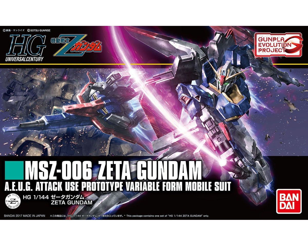 HGUC 1/144 MSZ-006 ZETA GUNDAM - Bandai - Gunpla