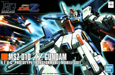 1/144 HG MSZ-010 ZZ Gundam - Bandai - Gunpla