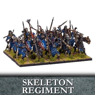 Undead Skeleton Regiment - Untote - Kings of War - Mantic Games