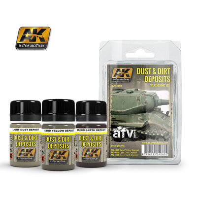 Dust and Dirt Deposits - Weathering - AK Interactive