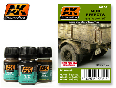 Mud Set - Weathering - AK Interactive