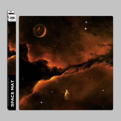 Space mat: Galaxy left - in Mousepad-Qualität - Spielmatte - Fischkrieg