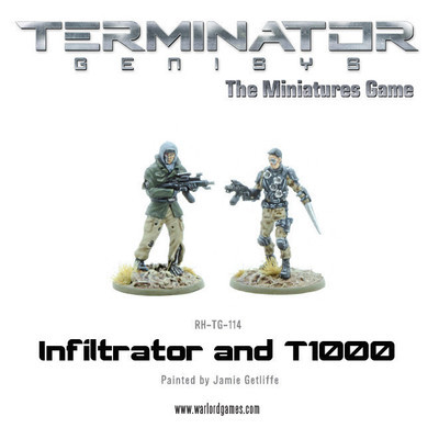 T1000 and Infiltrator (metal) - Terminator Genisys - River Horse
