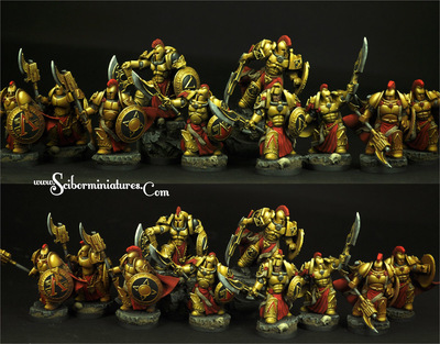 SF Spartan Warriors 10 figures set - Scibor Miniatures